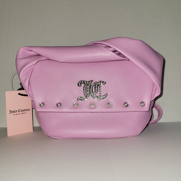 Juicy Couture Handbags - Juicy Couture Fondant Pink Soft Bow Crossbody